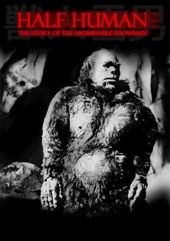Movie poster for Half Human: The Story of the Abominable Snowman