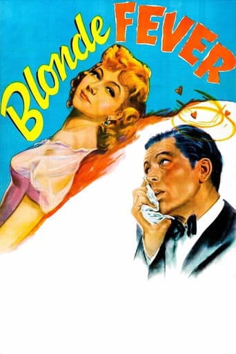 Movie poster for Blonde Fever