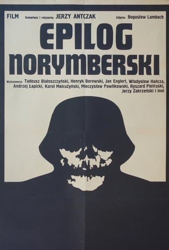 Movie poster for Nuremberg Epilogue