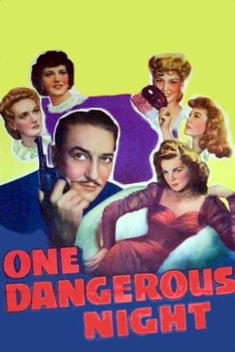 Movie poster for One Dangerous Night