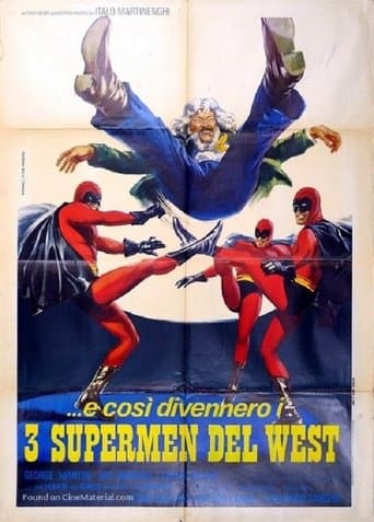 Movie poster for Three Supermen of the West