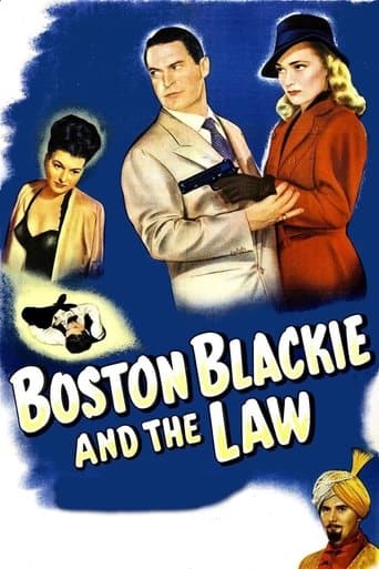 Movie poster for Boston Blackie and the Law