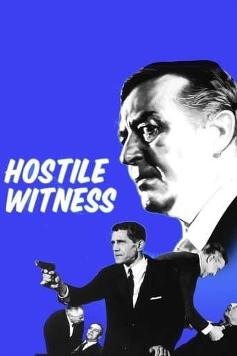 Movie poster for Hostile Witness