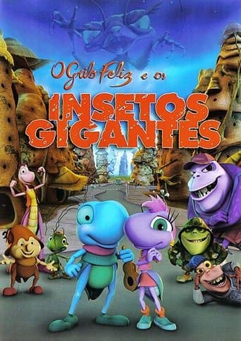 Movie poster for The Happy Cricket and the Giant Bugs