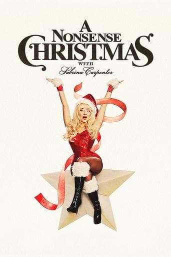 Movie poster for A Nonsense Christmas with Sabrina Carpenter