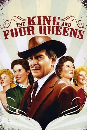 Movie poster for The King and Four Queens