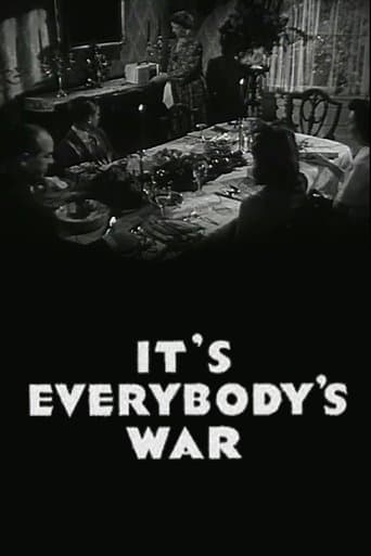Movie poster for It's Everybody's War