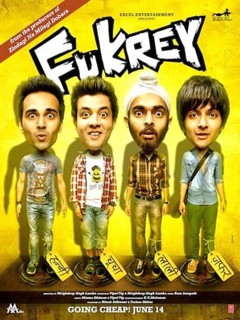 Movie poster for Fukrey