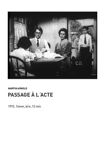Movie poster for Passage à l'Acte