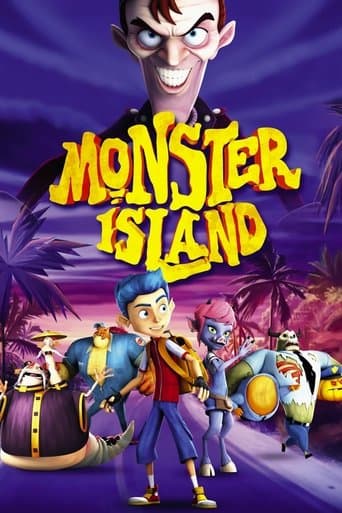 Movie poster for Monster Island