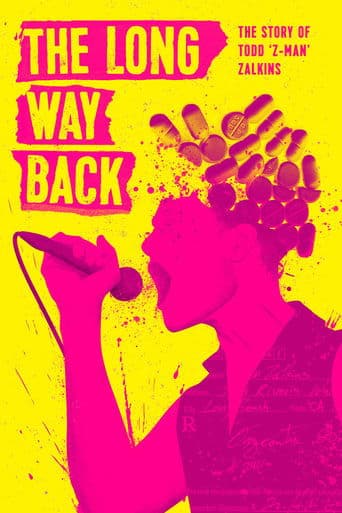 Movie poster for The Long Way Back: The Story of Todd Z-Man Zalkins