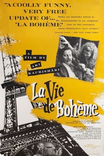 Movie poster for La Vie de Bohème