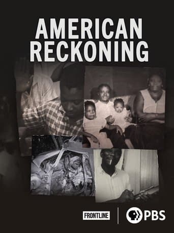 Movie poster for American Reckoning