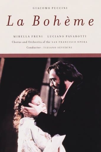 Movie poster for La Boheme