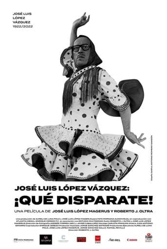 Movie poster for José Luis López Vázquez. ¡Qué disparate!