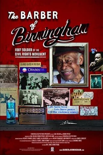 Movie poster for The Barber of Birmingham: Foot Soldier of the Civil Rights Movement