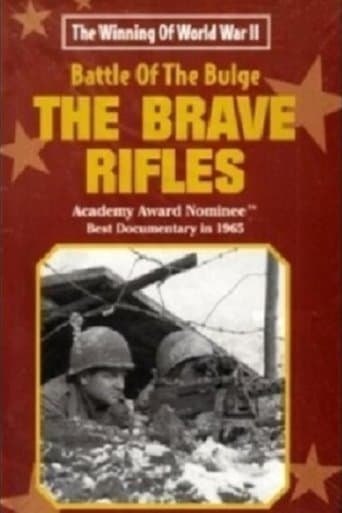 Movie poster for The Battle of the Bulge... The Brave Rifles