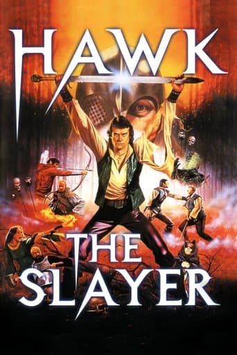 Movie poster for Hawk the Slayer