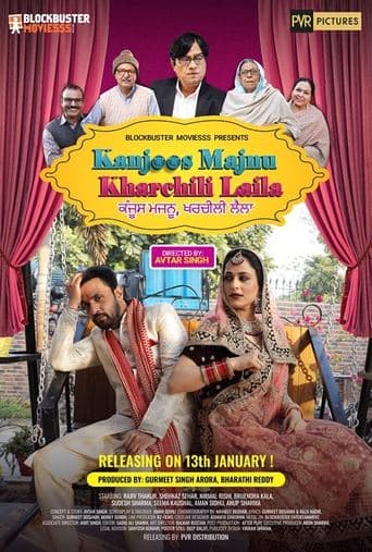 Movie poster for Kanjoos Majnu Kharchili Laila