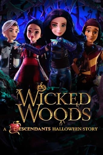 Movie poster for Wicked Woods: A Descendants Halloween Story