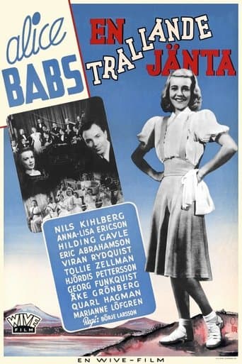Movie poster for A Singing Girl