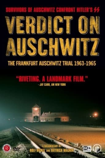Movie poster for Verdict on Auschwitz