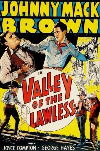 Movie poster for Valley of the Lawless