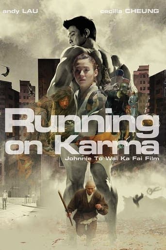 Movie poster for Running on Karma