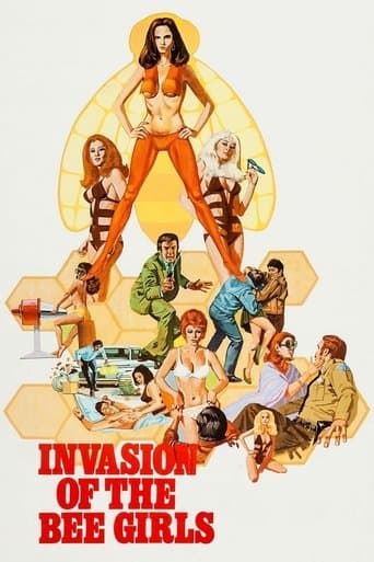 Movie poster for Invasion of the Bee Girls