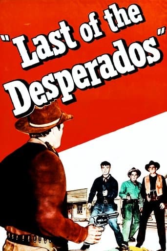 Movie poster for Last of the Desperados