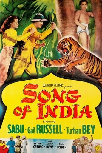 Movie poster for Song of India