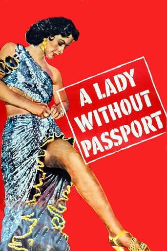 Movie poster for A Lady Without Passport