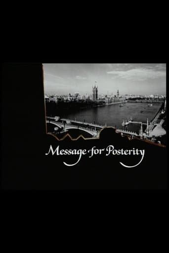 Movie poster for Message for Posterity