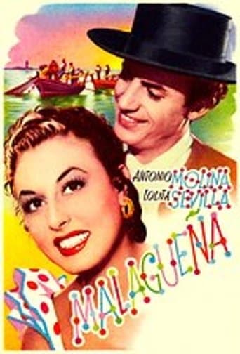 Movie poster for Malagueña