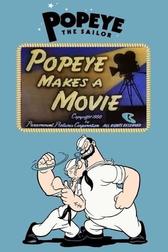 Movie poster for Popeye Makes a Movie
