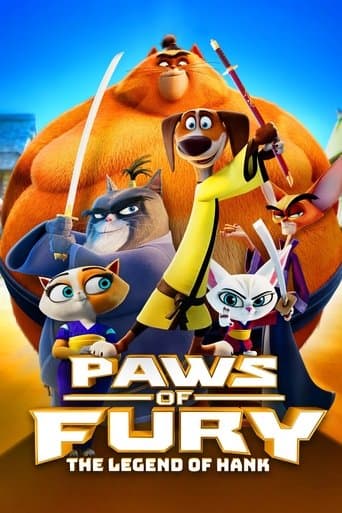 Movie poster for Paws of Fury: The Legend of Hank