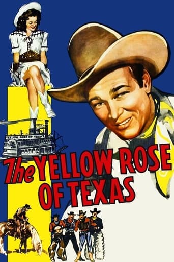 Movie poster for The Yellow Rose of Texas