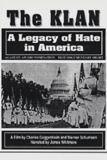 Movie poster for The Klan: A Legacy of Hate in America