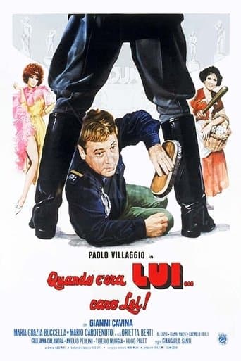 Movie poster for Quando c'era lui... caro lei!