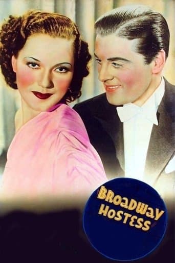 Movie poster for Broadway Hostess
