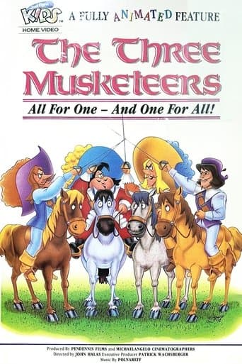 Movie poster for The Three Musketeers