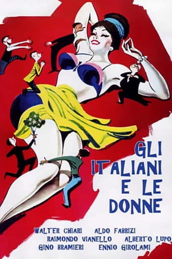 Movie poster for Gli italiani e le donne