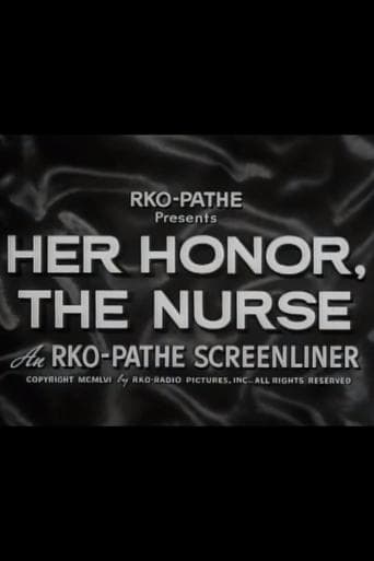 Movie poster for Her Honor, the Nurse