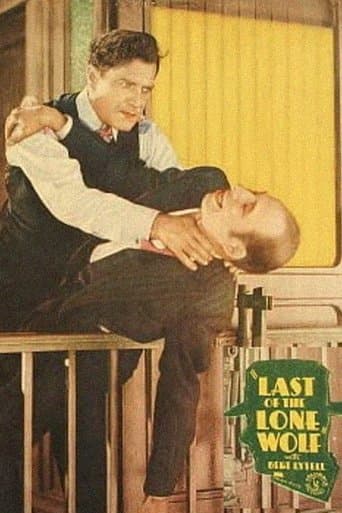 Movie poster for The Last of the Lone Wolf