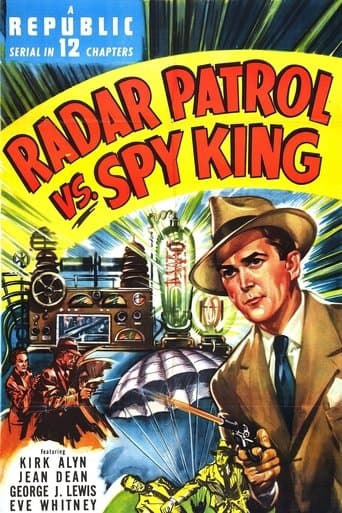 Movie poster for Radar Patrol vs. Spy King