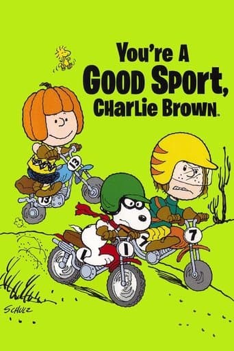 Movie poster for You're a Good Sport, Charlie Brown