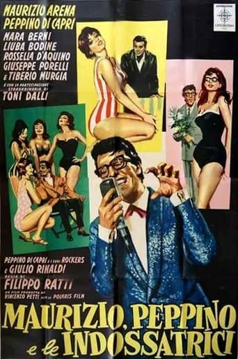 Movie poster for Maurizio, Peppino e le indossatrici