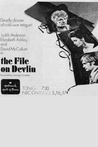Movie poster for The File on Devlin