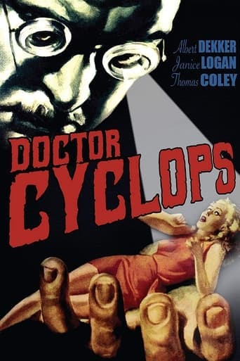 Movie poster for Dr. Cyclops