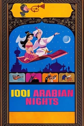 Movie poster for 1001 Arabian Nights